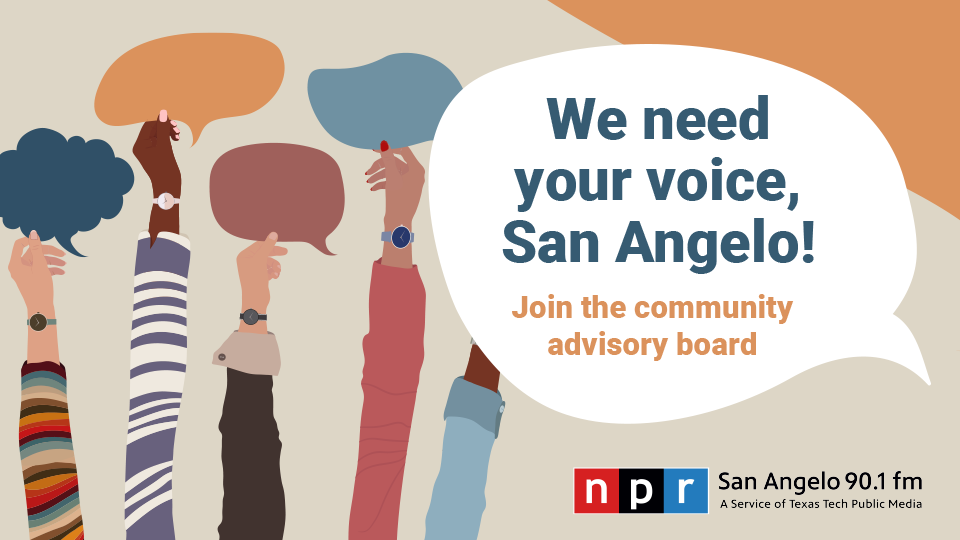 We need your voice, San Angelo! Join the community advisory board.